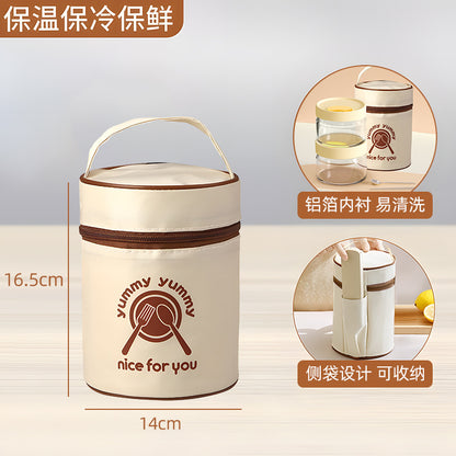 Hestia Silicone-Lock™ Premium Borosilicate Glass Lunch Box & Bento Container