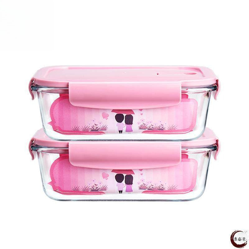 Hestia Silicone-Lock™ Divided Borosilicate Glass Bento & Lunch Box